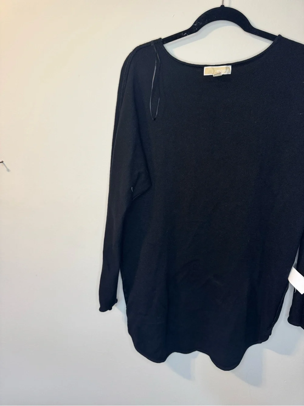 Michael Kors Black Crewneck Sweater